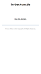 Mobile Screenshot of in-beckum.de